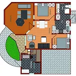 4 Personen Luxusferienhaus Mit Sauna, Kaminofen, Klimaanlage, Kanu Und Seeblick In * Otterndorf