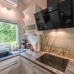 Feriehus 4 Personen Luxusferienhaus Mit Sauna, Kaminofen, Klimaanlage, Kanu Und Seeblick In *